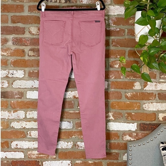 HUDSON Krista Super Skinny Ankle Rose Pink Jeans Size 31 - Picture 2 of 8